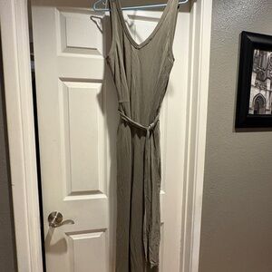 NWT ZYIA sage Bloemendaal Sleeveless Jumpsuit